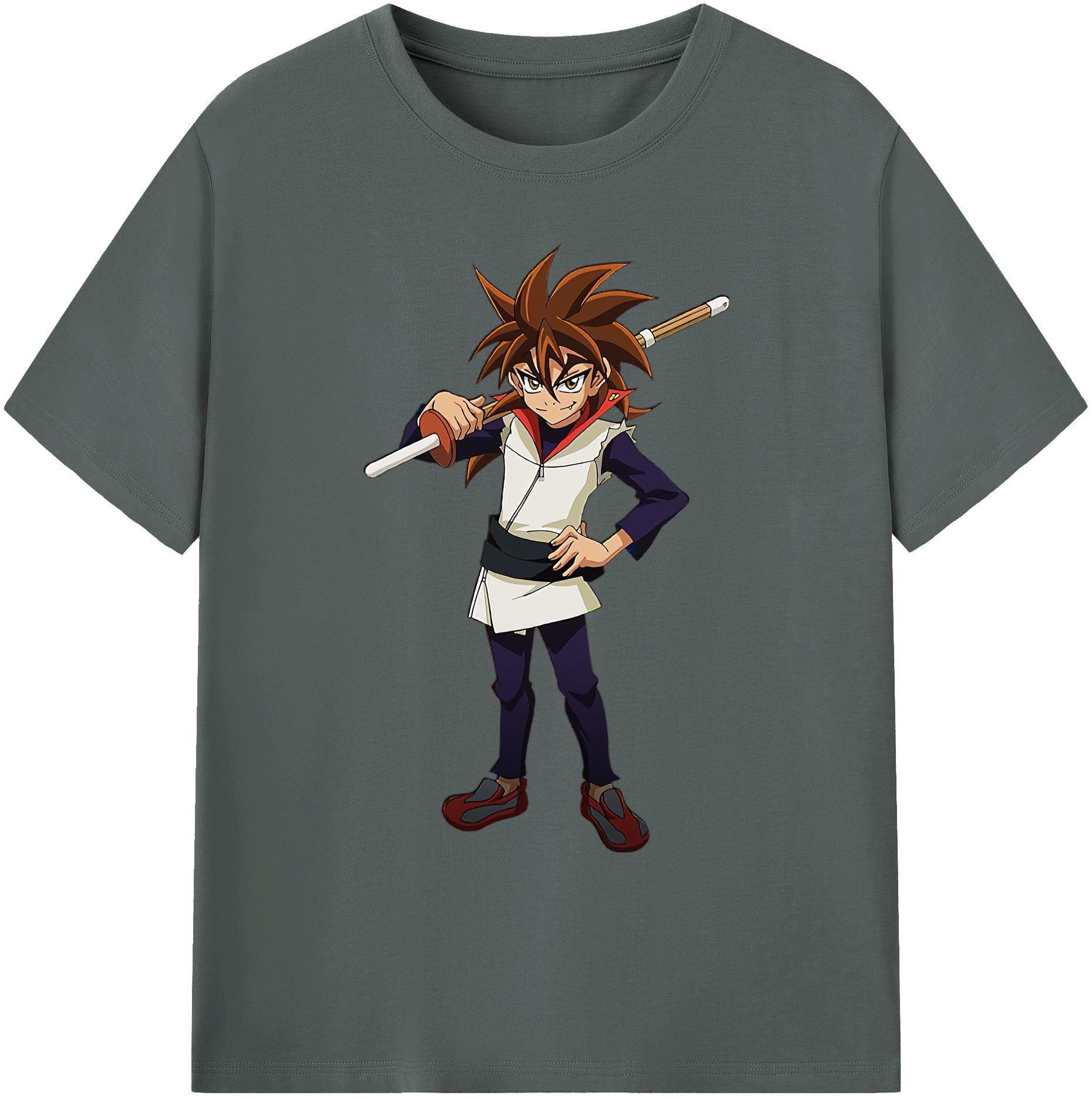 （画像用） 遊☆戯☆王 Yu-Gi-Oh! 綿100％ メンズ半袖Tシャツ｜肌触りやわらか＆通気性